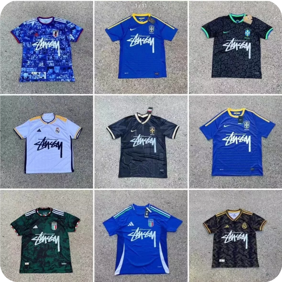 Stussy football jersey