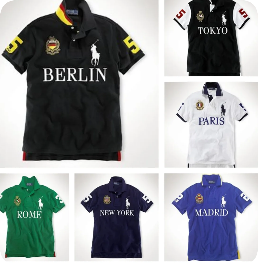 Ralph Lauren Polo T-shirt TEE Jersey 1:1 High Quality ( 39 + styles)