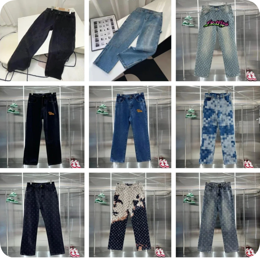 LV Louis Vuitton Jeans pants 1:1 High Quality ( 20 + styles)