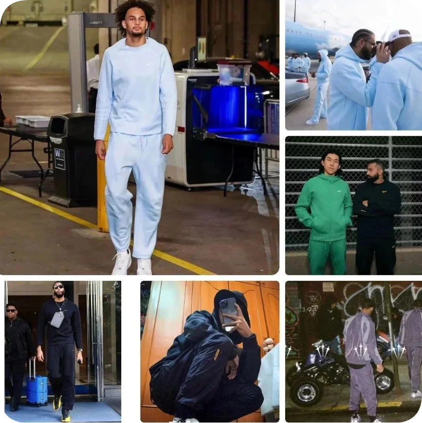 Nike Tech Fleece Pack suit Set（Hot selling styles）