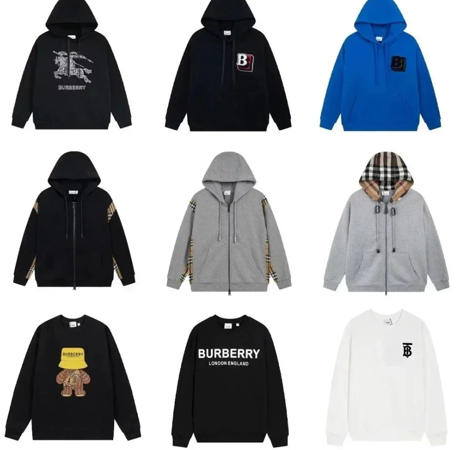 Burberry Hoodie(+25 color）