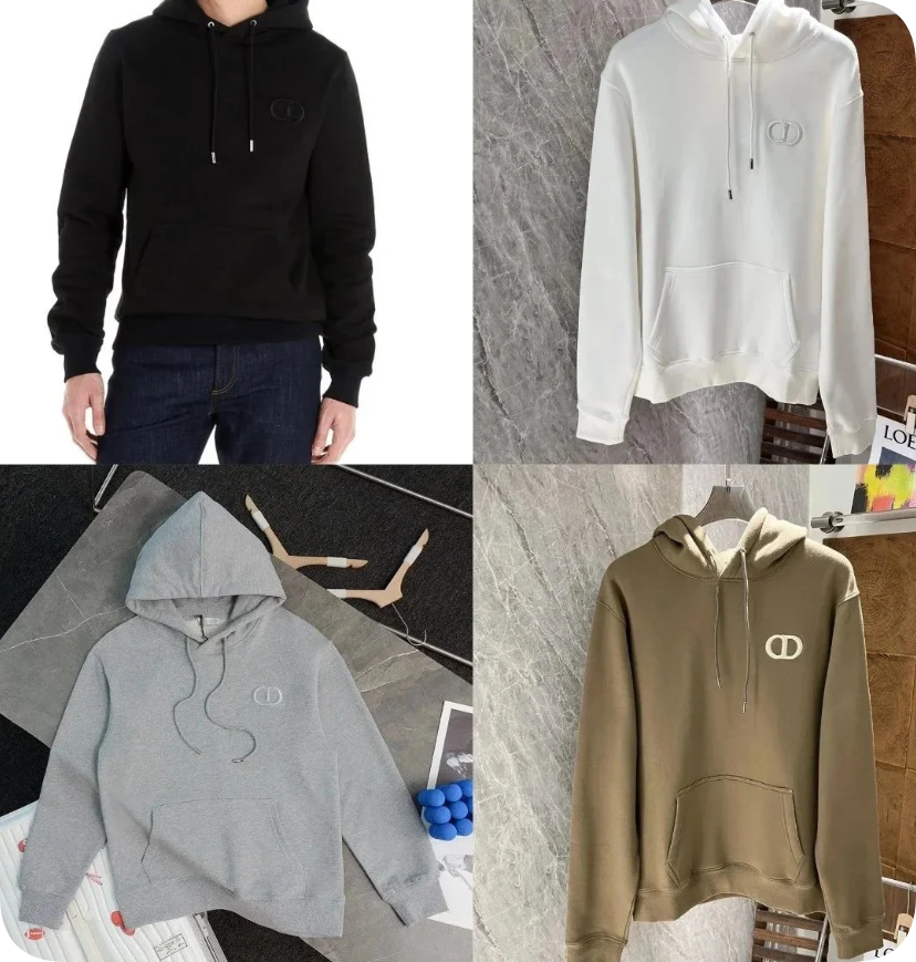 Dior solid color hoodie sweatshirt clothes