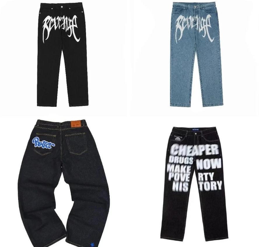 1:1 original Revenge Jeans Pants