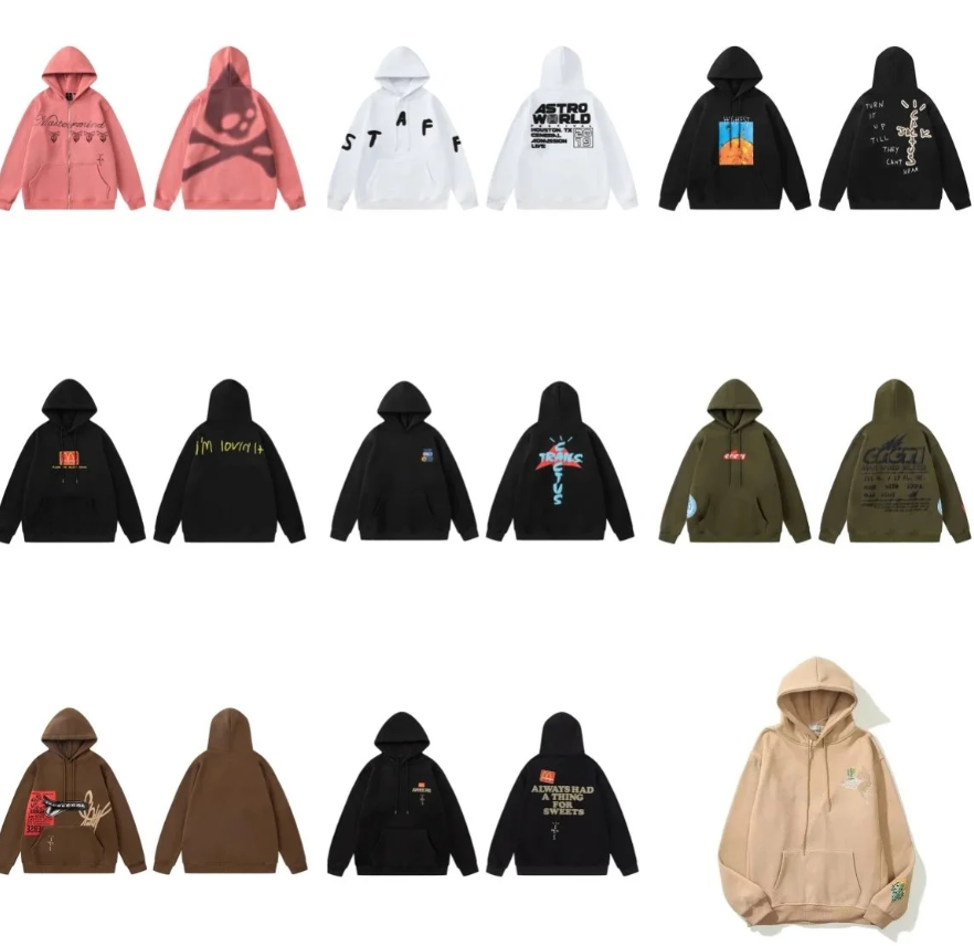 Travis Scott Hoodie(+2 Color)