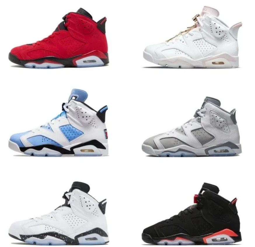 NIKE jordan 6 [26 Colors]