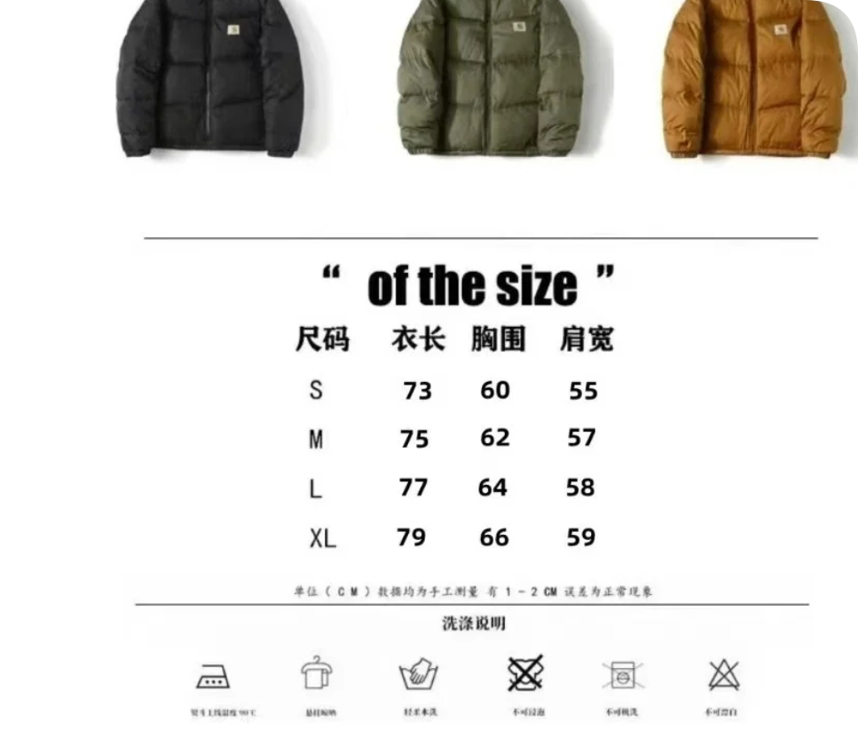Carhartt Down Jacket (+3 Color)