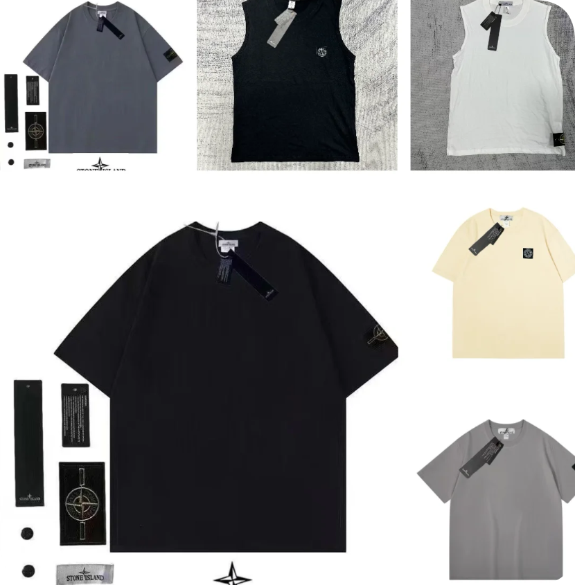Stone Island T-shirt tee vest (15+)