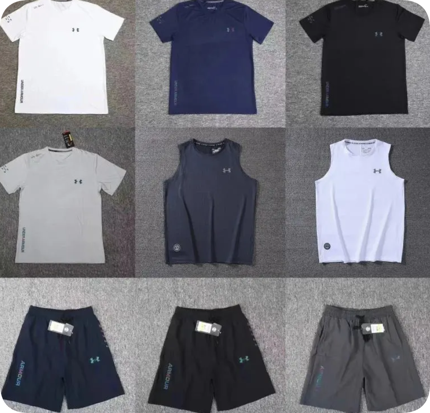 Under Armour T-shirt/Shorts（38+styles）