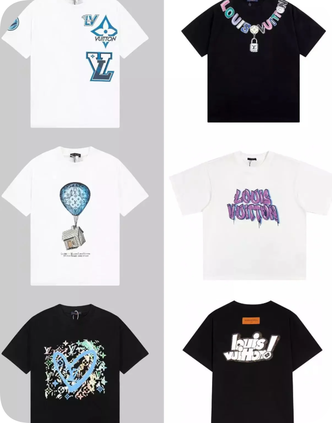 Louis Vuitton short-sleeved T-shirt (15 colors)