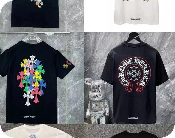 Chrome Hearts short sleeve。