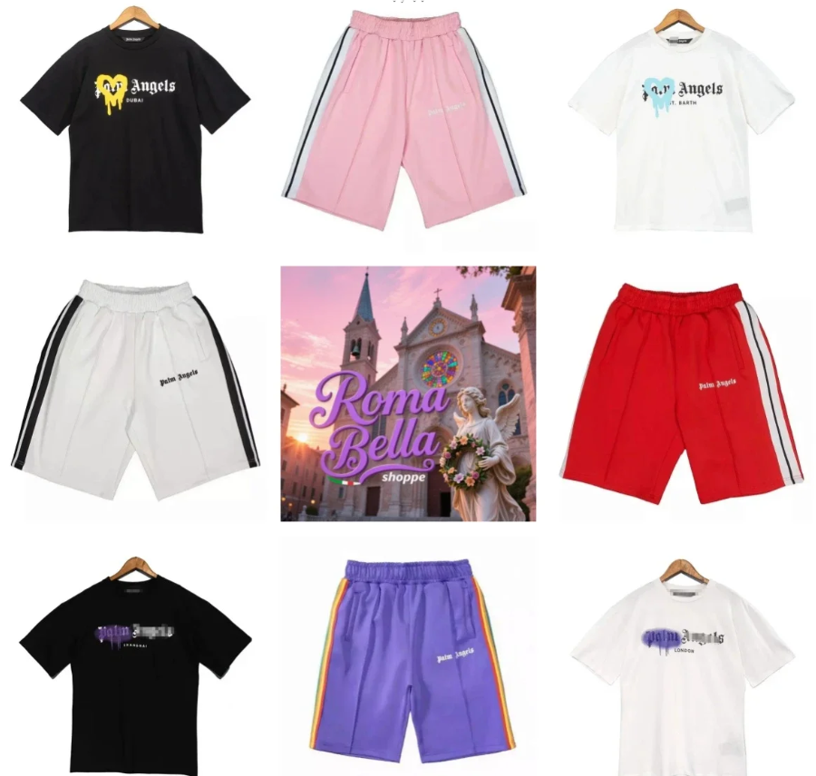 Angel Palm Shorts T-shirt
