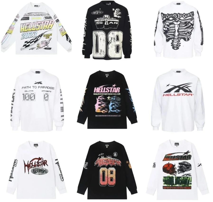 Hellstar Sweatshirt(+24 color)。