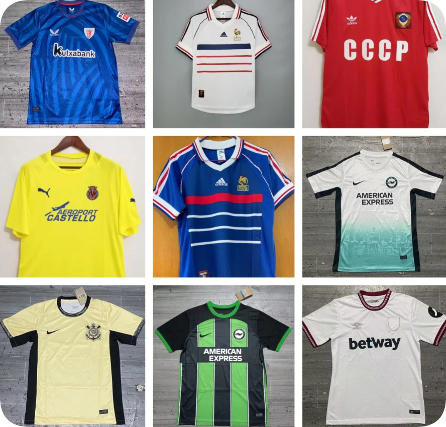 Adidas/Nike Football Jersey（39 style TOP）
