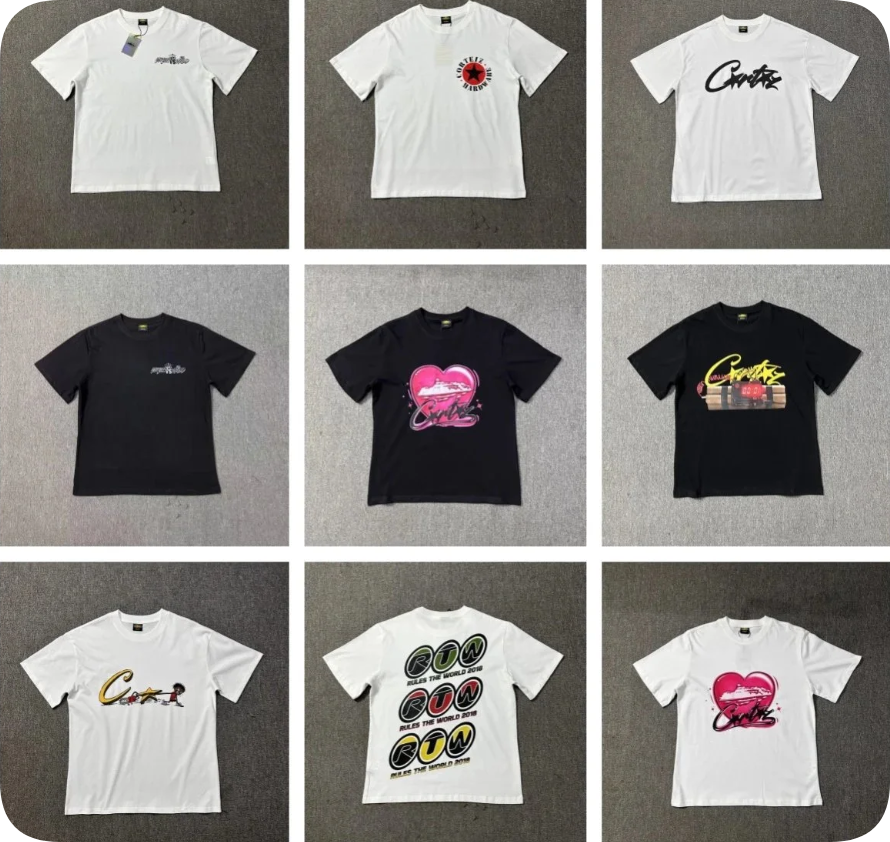 Corteiz T-shirt （40 style TOP）