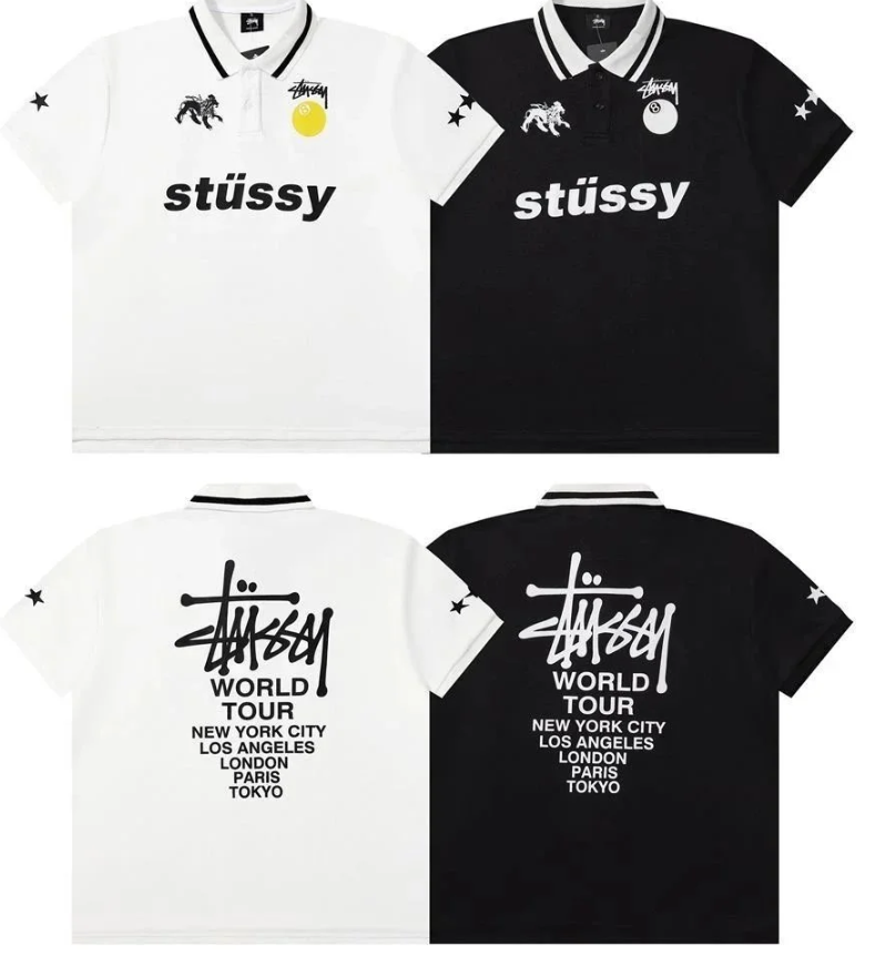 Stussy Polo T-shirt TEE ( 38 + styles)