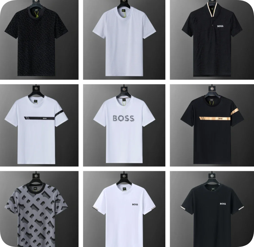 Boss Polo Shirt\Boss Shorts\Boss t-shirt Set