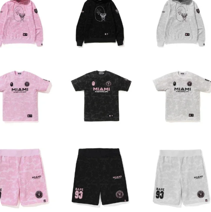 Bape X MIAMI shorts