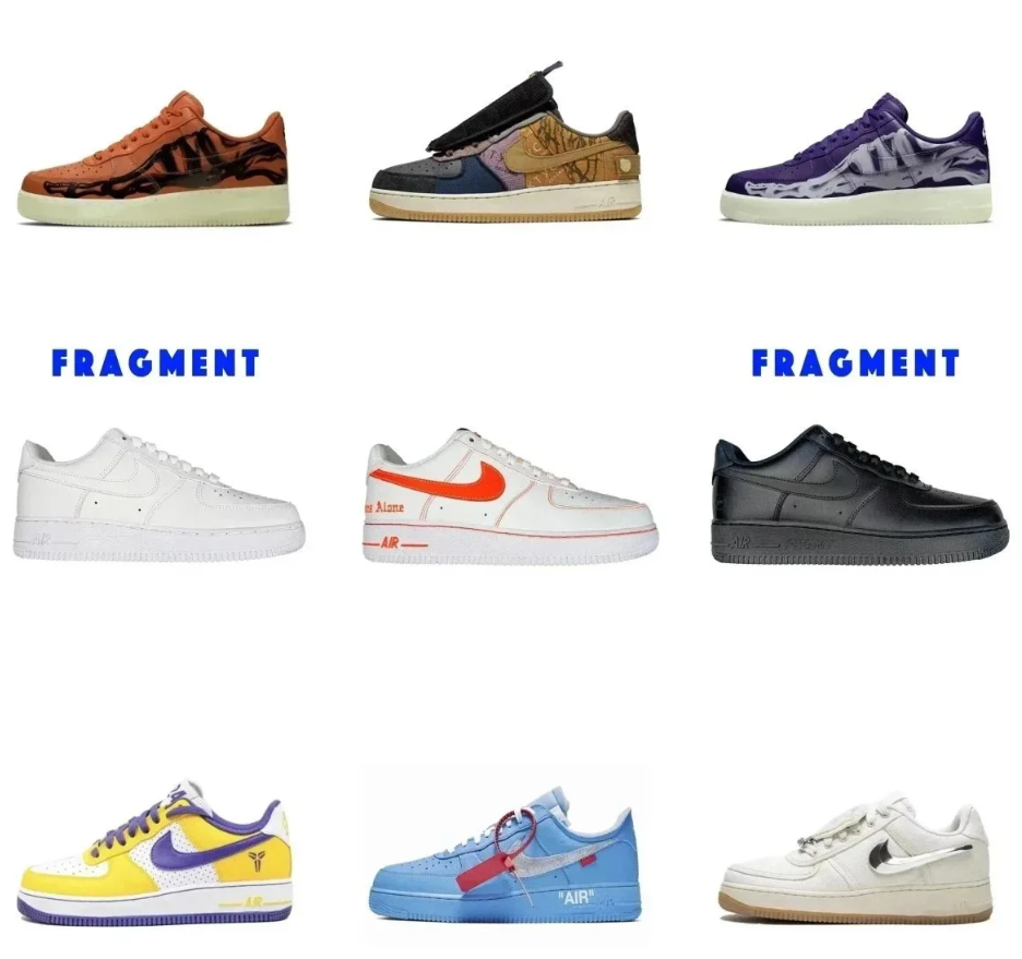 NOCTA x Nike Air Force 1 (36 styles)