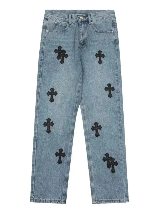 1:1 Chrome Hearts jeans pants