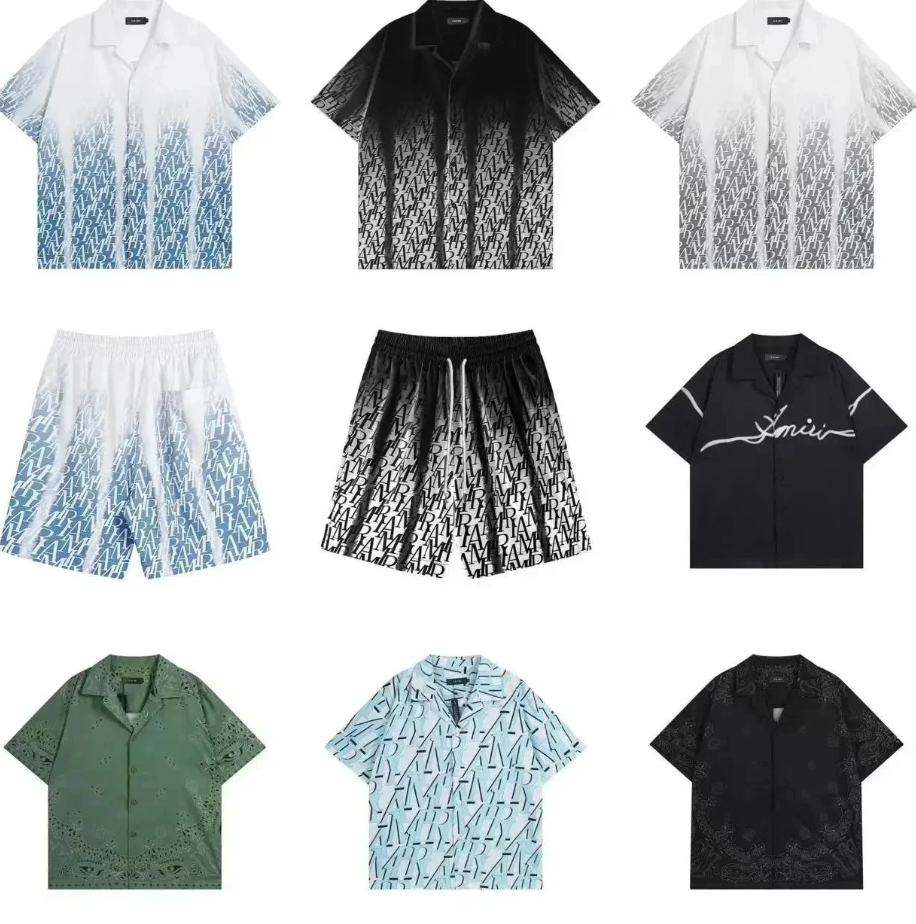 amiri t-shirt shorts