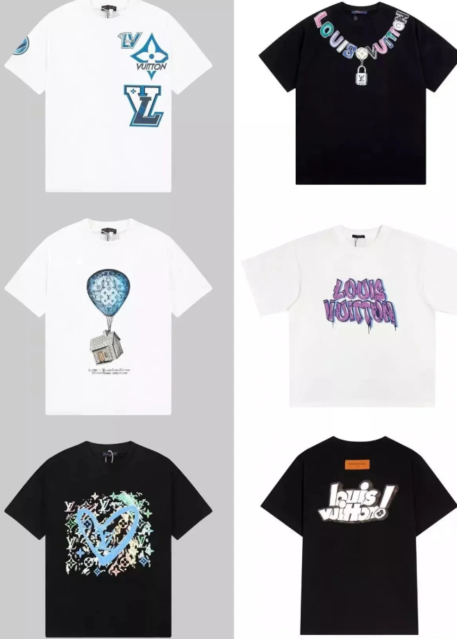 Louis Vuitton short-sleeved T-shirt (15 colors)