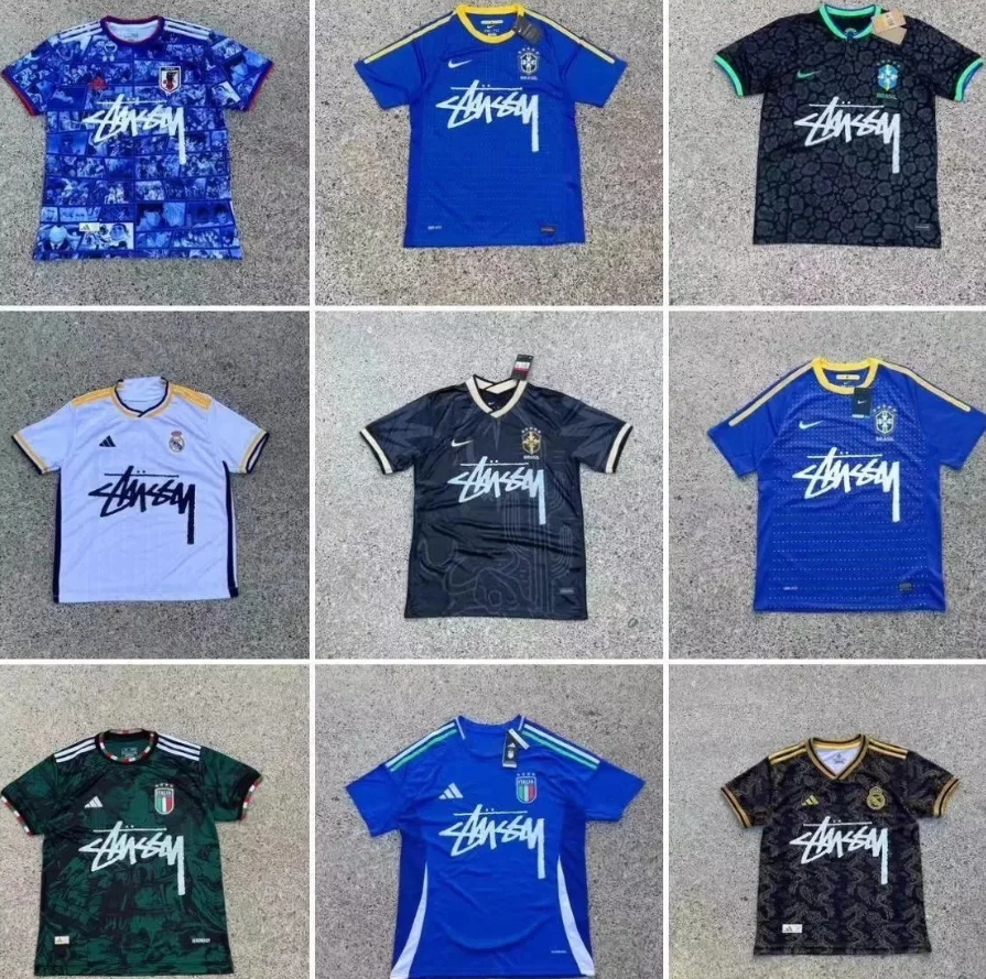 Stussy football jersey