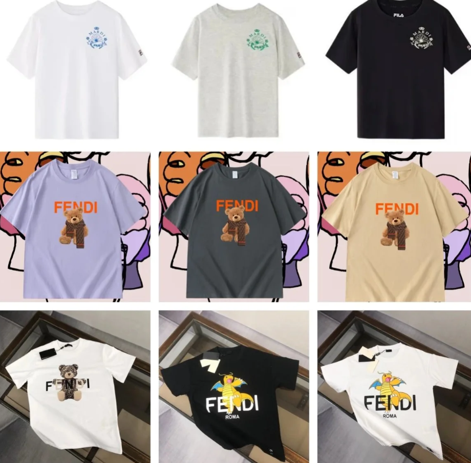 Fendi T-shirt（40 style TOP）