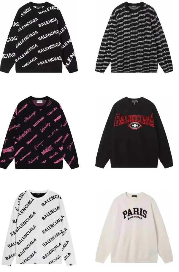 BURBERRY AND BALENCIAGA SWEATER