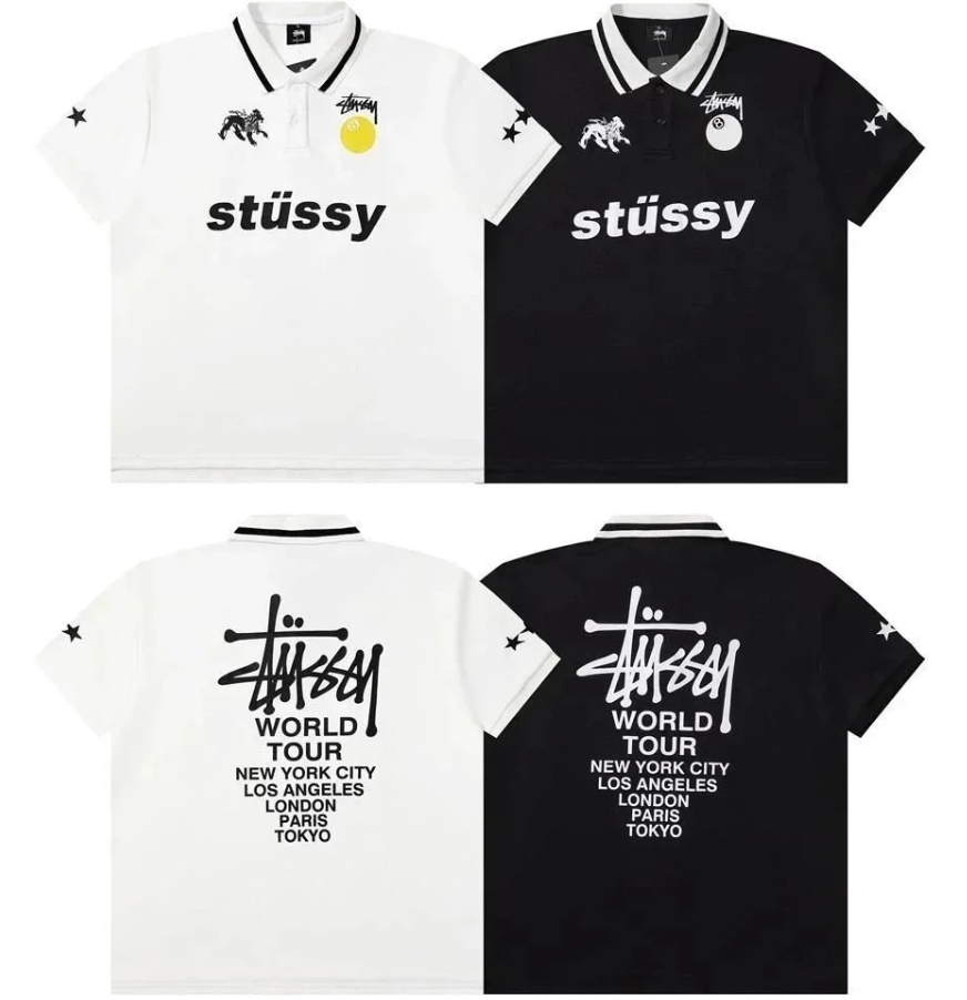 Stussy Polo T-shirt TEE ( 38 + styles)