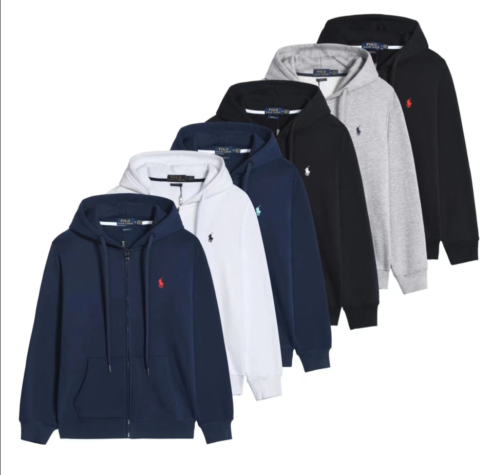 Lauren Polo zip up hoodie