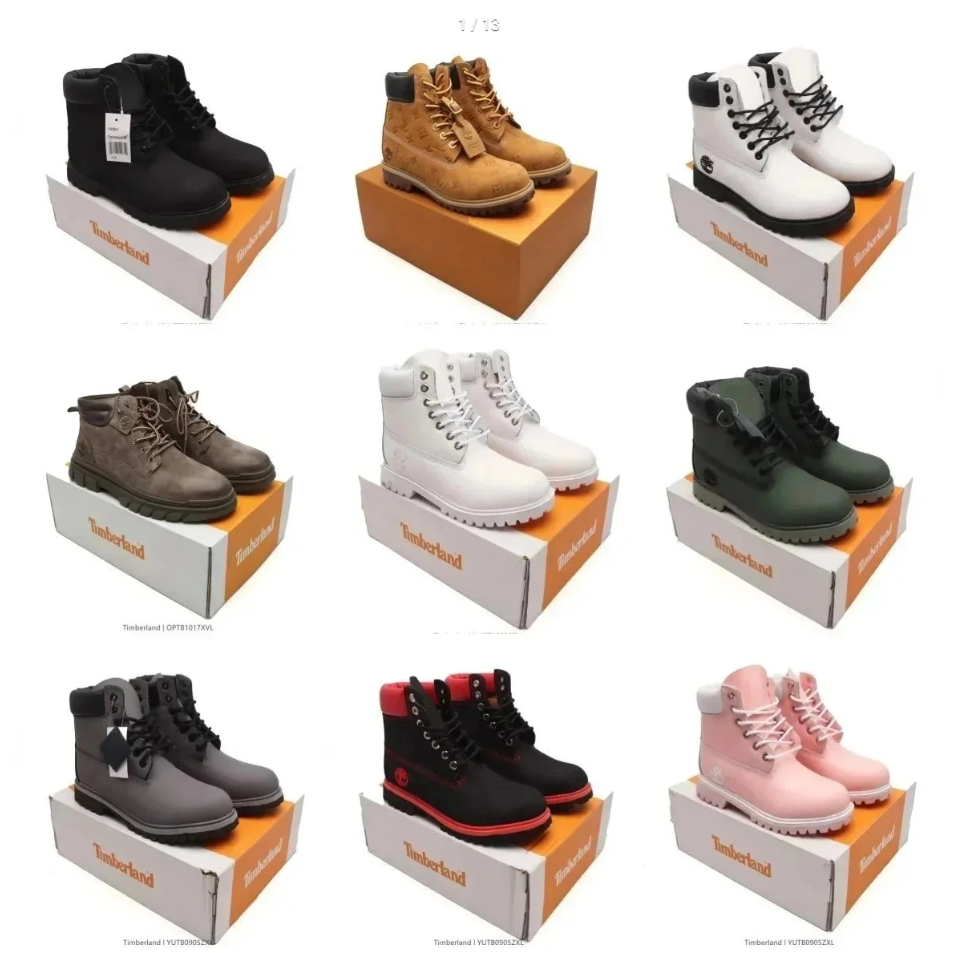  LV x Timberland shoes