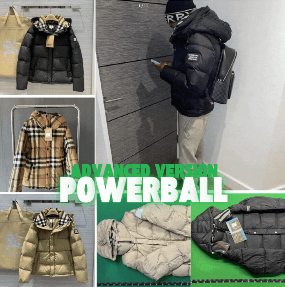  Burberry Nylon Puffer Jacket