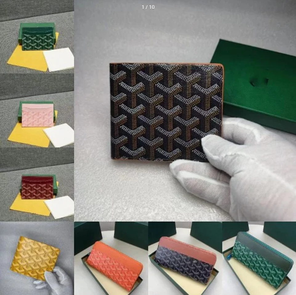 Goyard Wallet/Card Holder (35+ Styles)