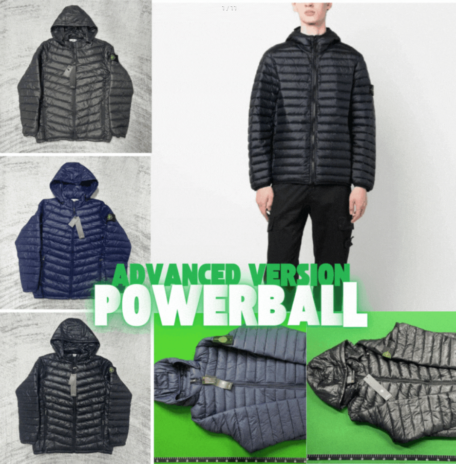  Stone Island down jacket