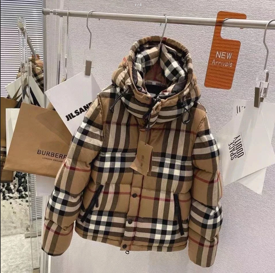 Burberry down jacket sweater