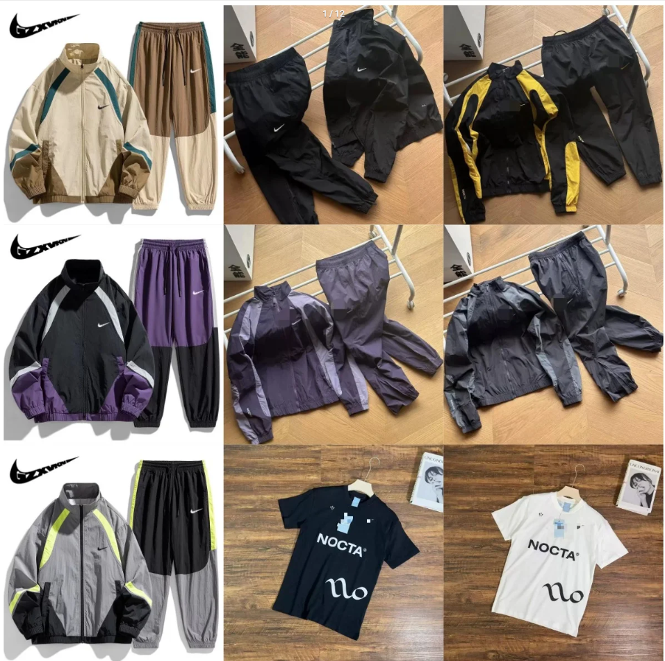Nike Nocta sports windbreaker jacket Pants Set