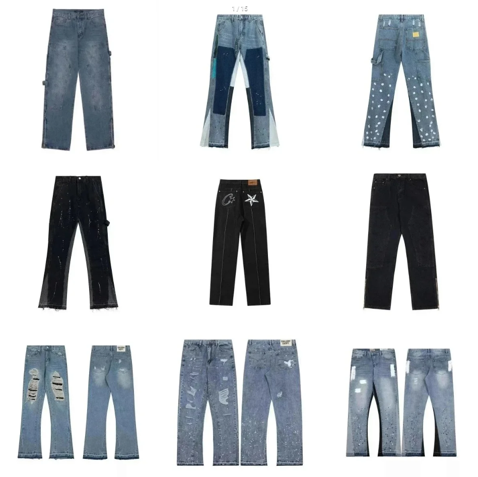 Gallery Dept Corteiz Purple-Brand Jeans (40styles)