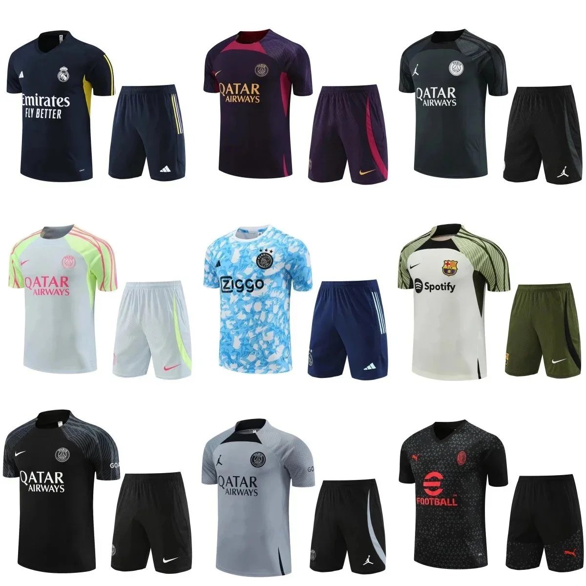 E-1 时尚球衣Jersey（品质一流标签齐全）