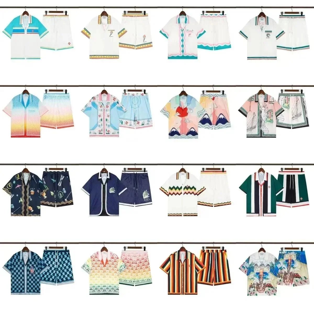 时尚潮流短袖短裤套装 16-$8 OFF