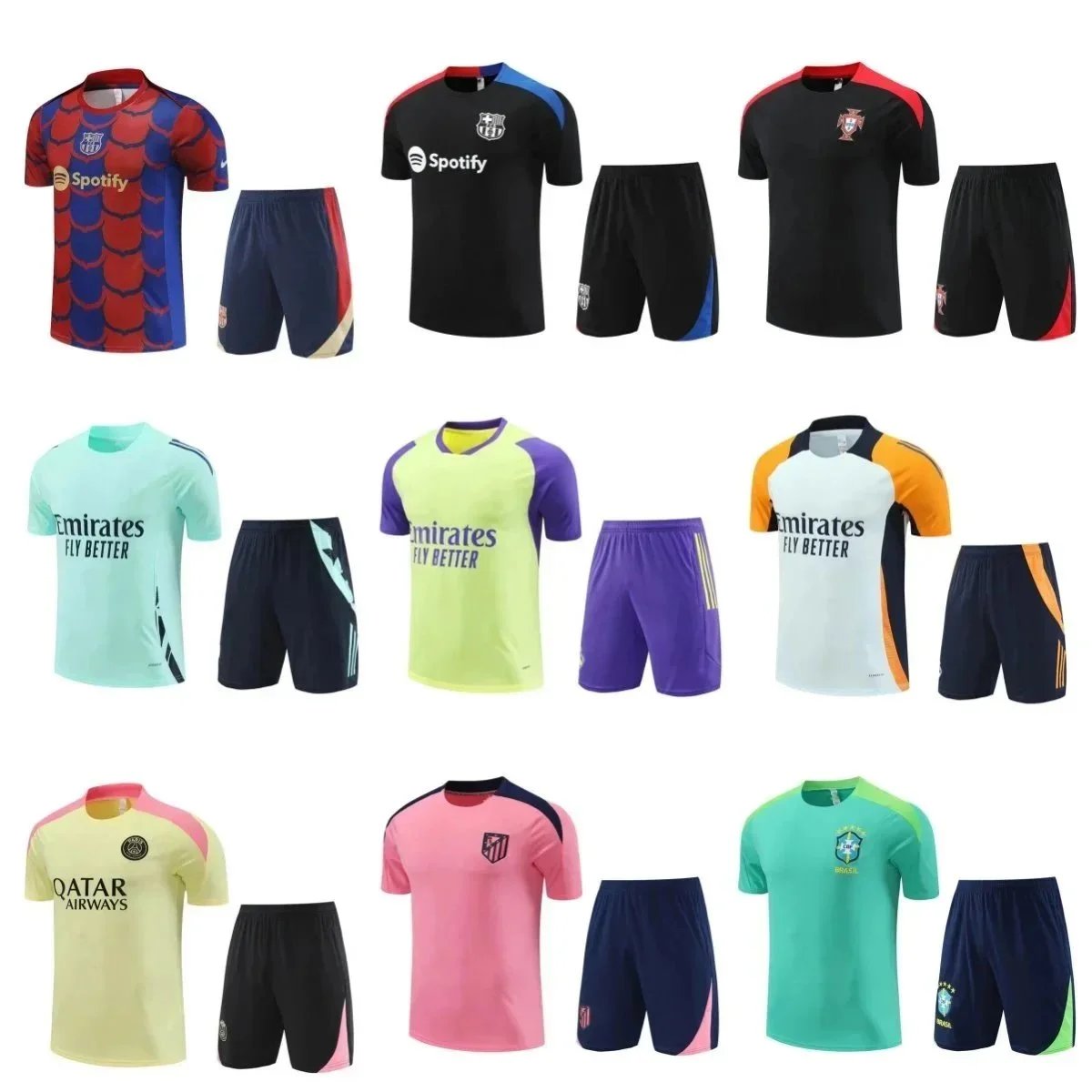Fashion football training suit 02